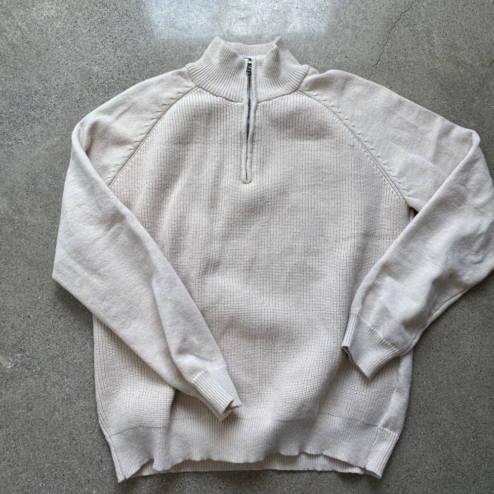 Pj Paul jones zip up sweater